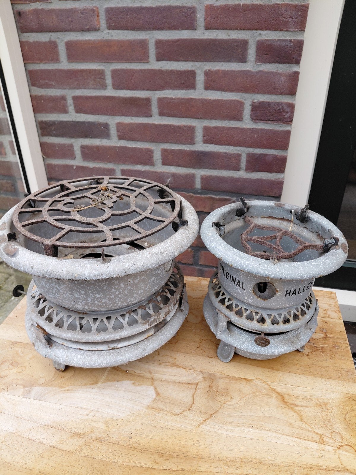 Antieke kooktoestellen / kachels - Original Halle, Antiek en Kunst, Ophalen