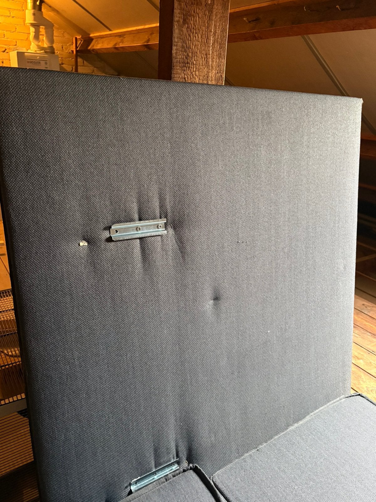 Boxspring Twijfelaar, Ophalen, Zo goed als nieuw, Twijfelaar, 160 cm