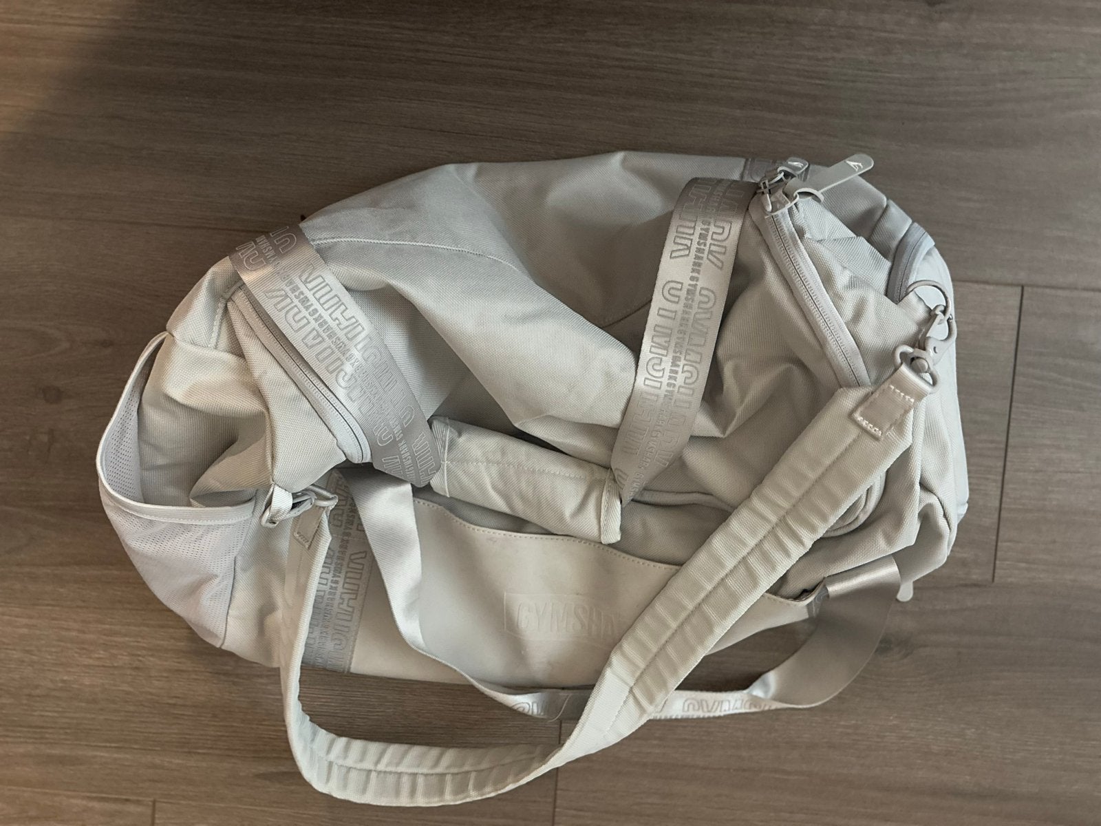 Gymshark Duffle Sporttas - Grijs, Ophalen of Verzenden, Gebruikt, Unisex volwassen