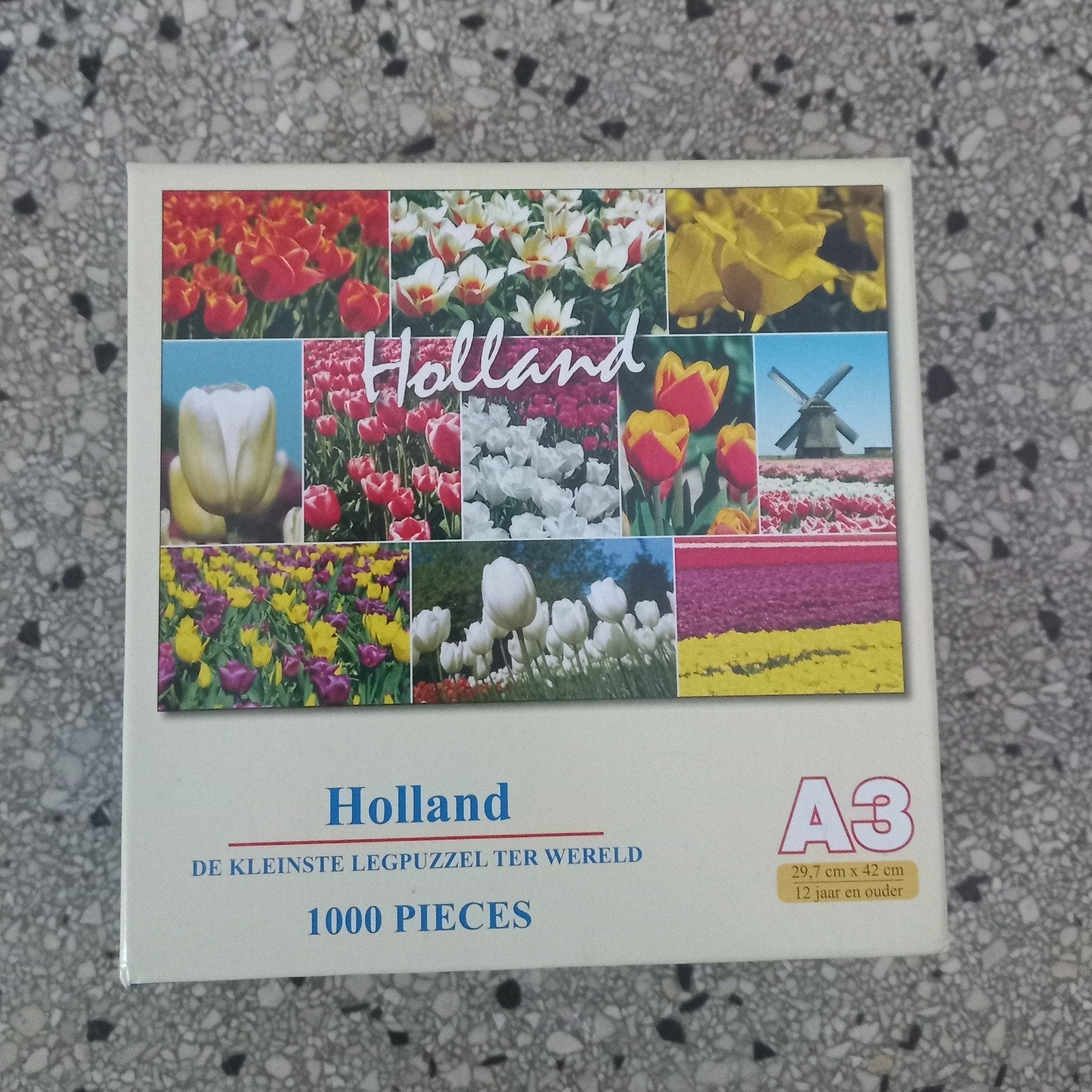 Holland 1000 Stukjes Legpuzzel - De Kleinste Ter Wereld, Ophalen of Verzenden, 500 t/m 1500 stukjes, Gebruikt, Legpuzzel