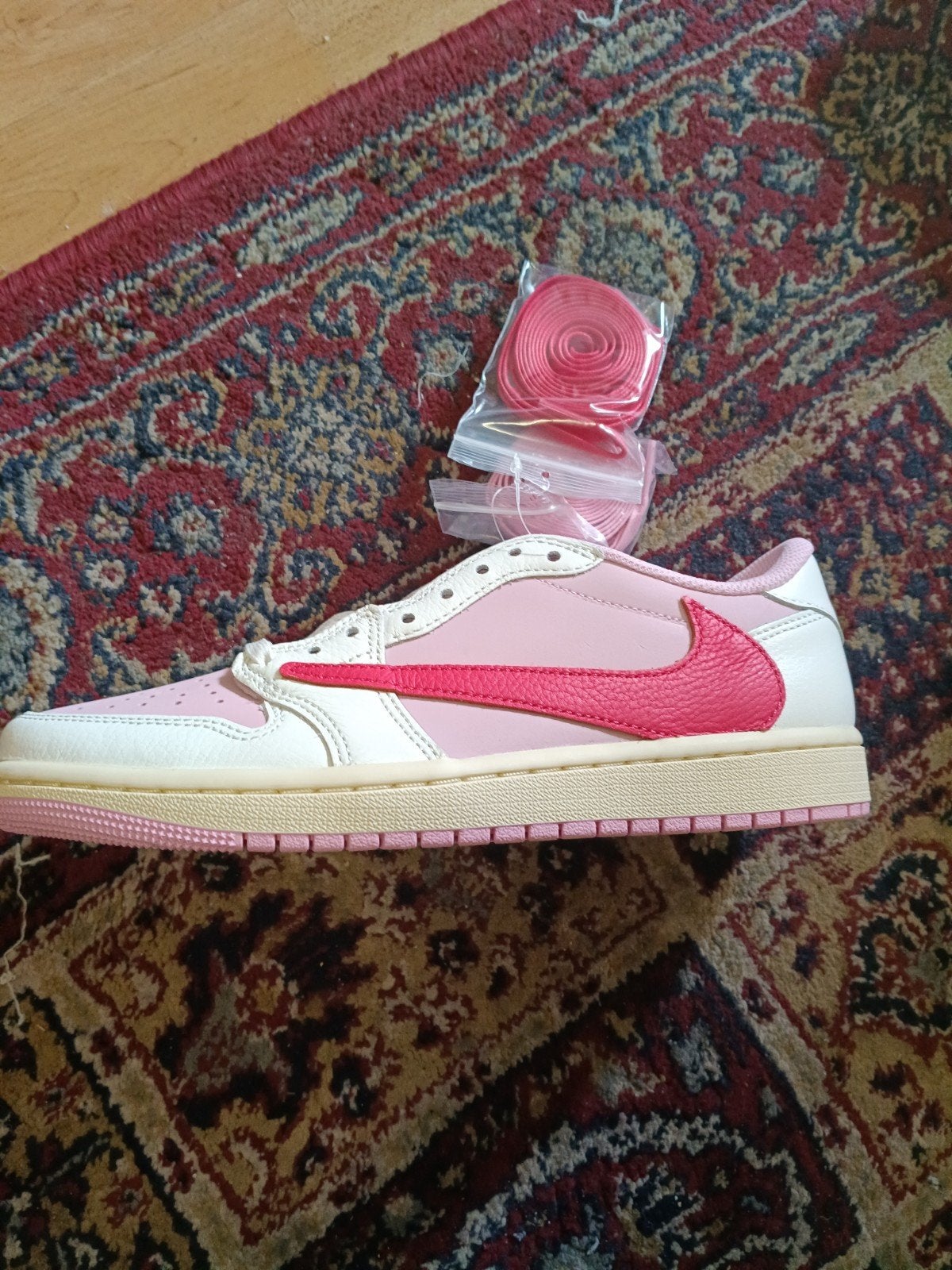 Nike Air Jordan 1 Low OG SP  tropical pink 40, Ophalen of Verzenden, Nieuw