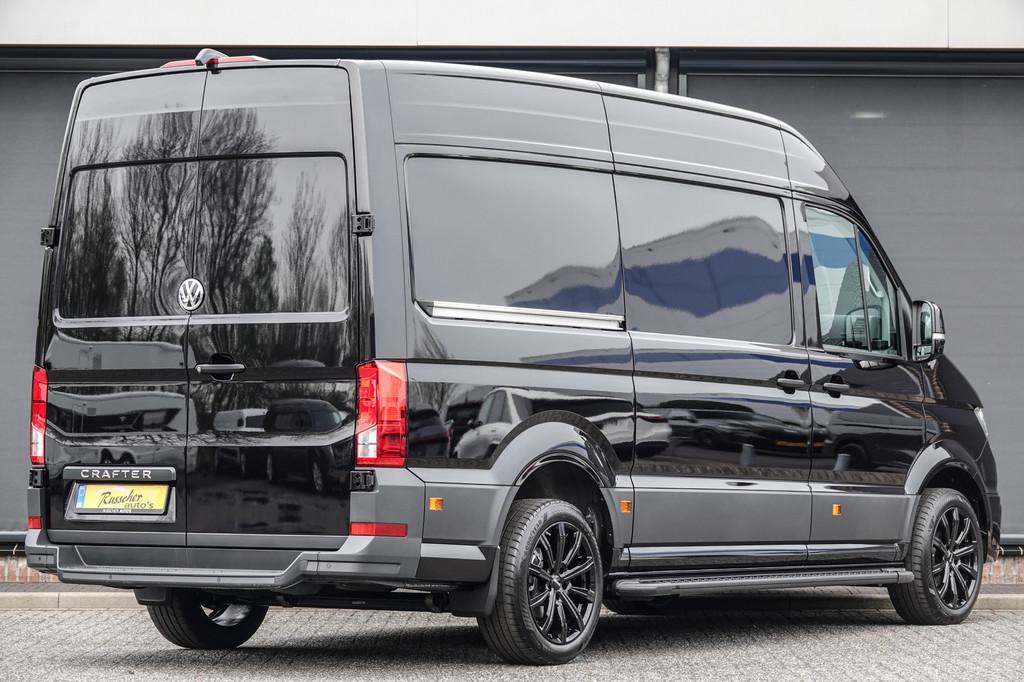 Volkswagen Crafter L3H3 2.0Tdi 177Pk Aut. | 2xSchuifdeur | 3, Auto's, 12 maanden, Stof, Gebruikt, Zwart