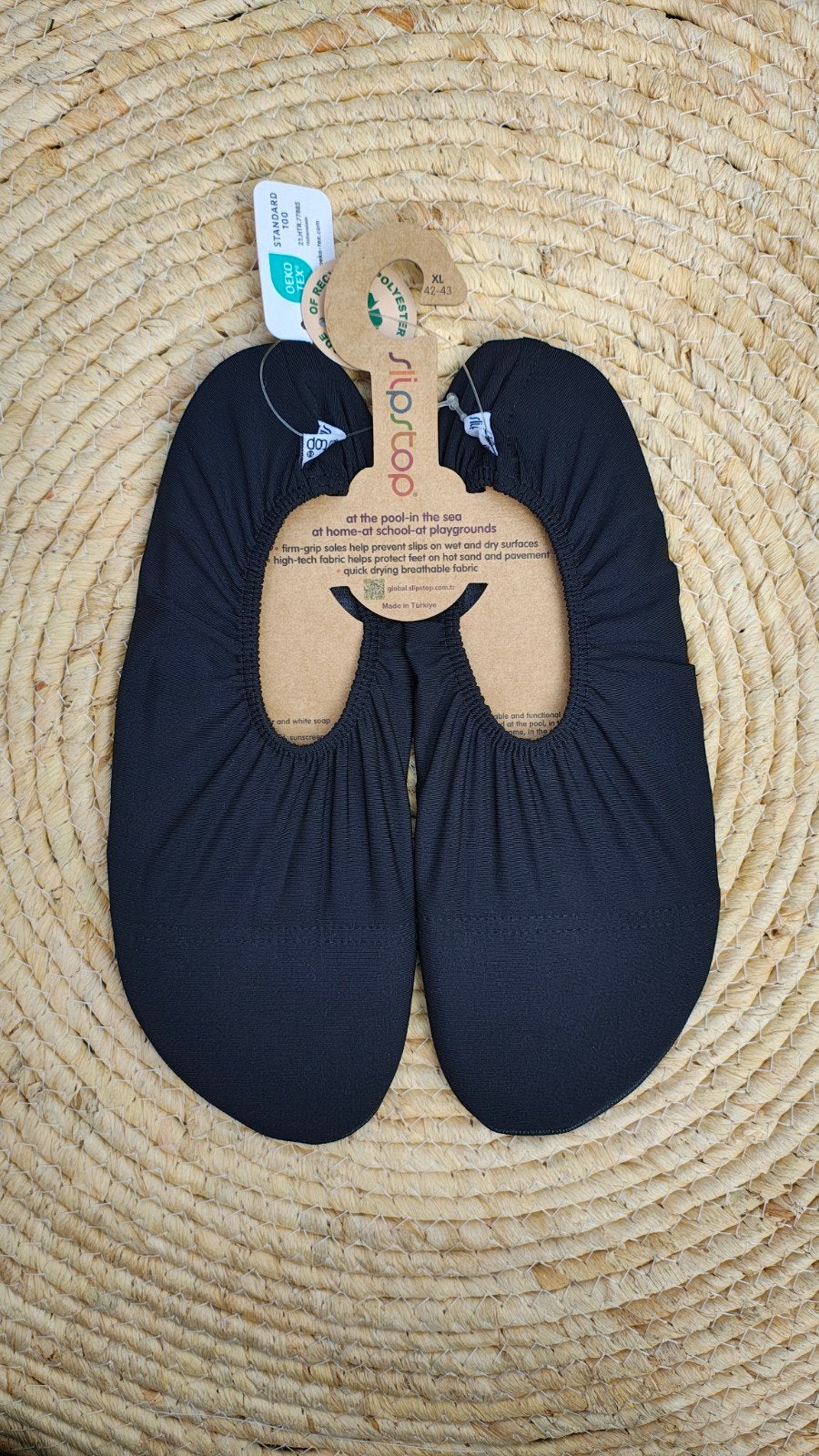 Nieuw Slipstop maat XL 42-43 zwart, Zwart, Overige typen, Nieuw, Ophalen of Verzenden