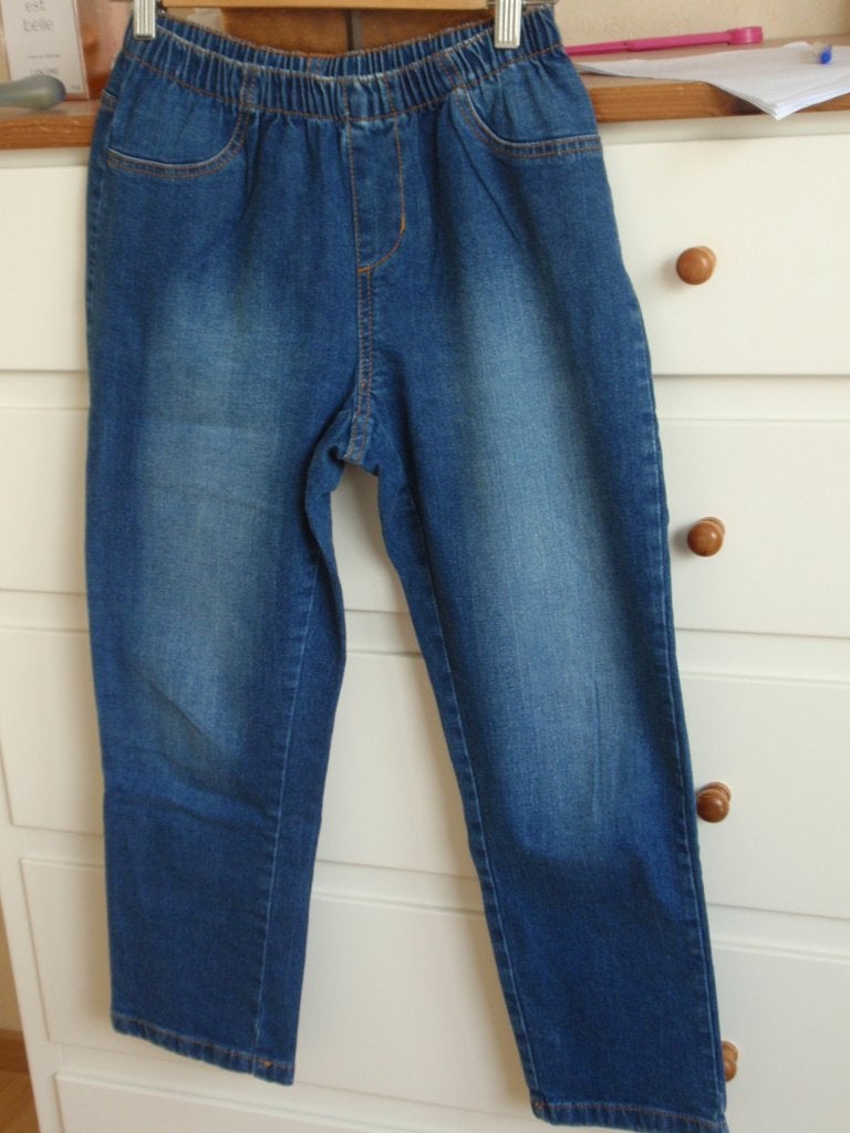 Spijker tregging met enkel / driekwart lengte - maat 38, Kleding | Dames, Blauw, Ophalen of Verzenden, Zo goed als nieuw, W30 - W32 (confectie 38/40)