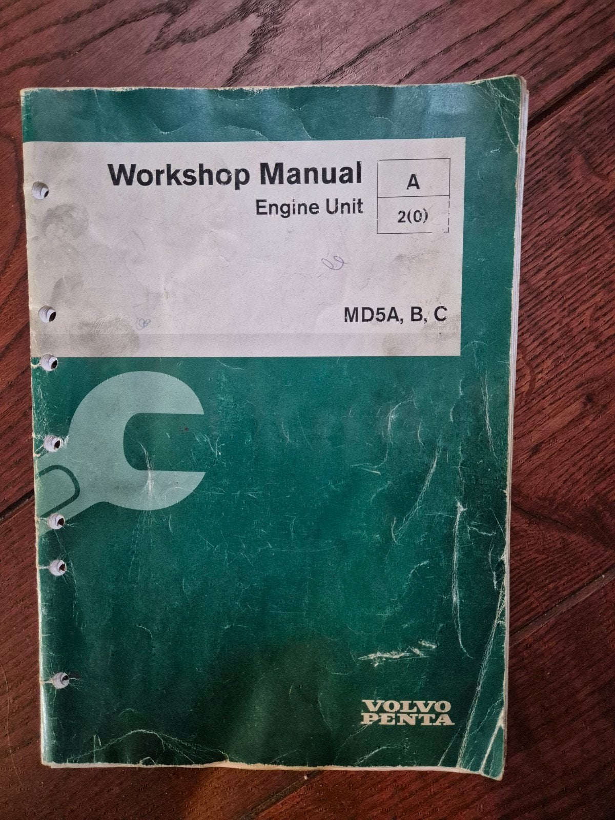 Werkplaats handboek Volvo Penta MD5A / B / C, Ophalen of Verzenden