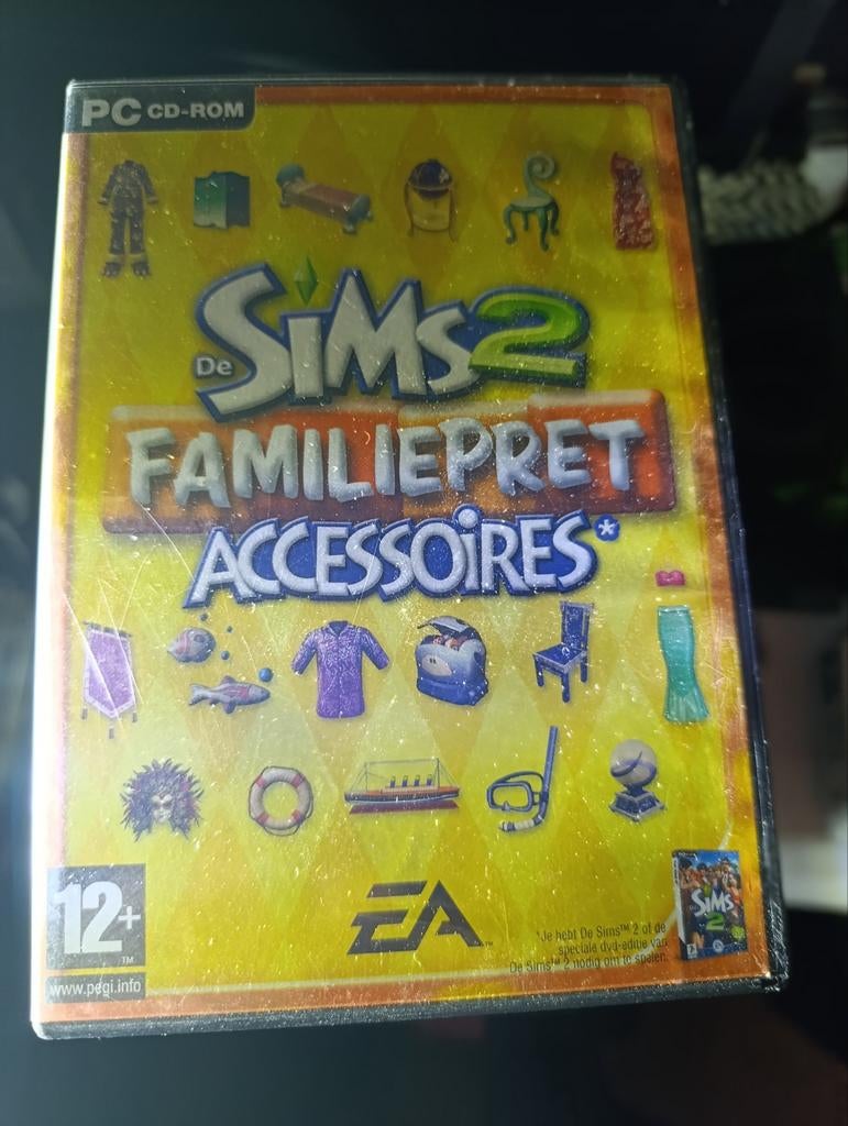 De Sims 2: Familiepret Accessoires PC CD-ROM, Ophalen of Verzenden