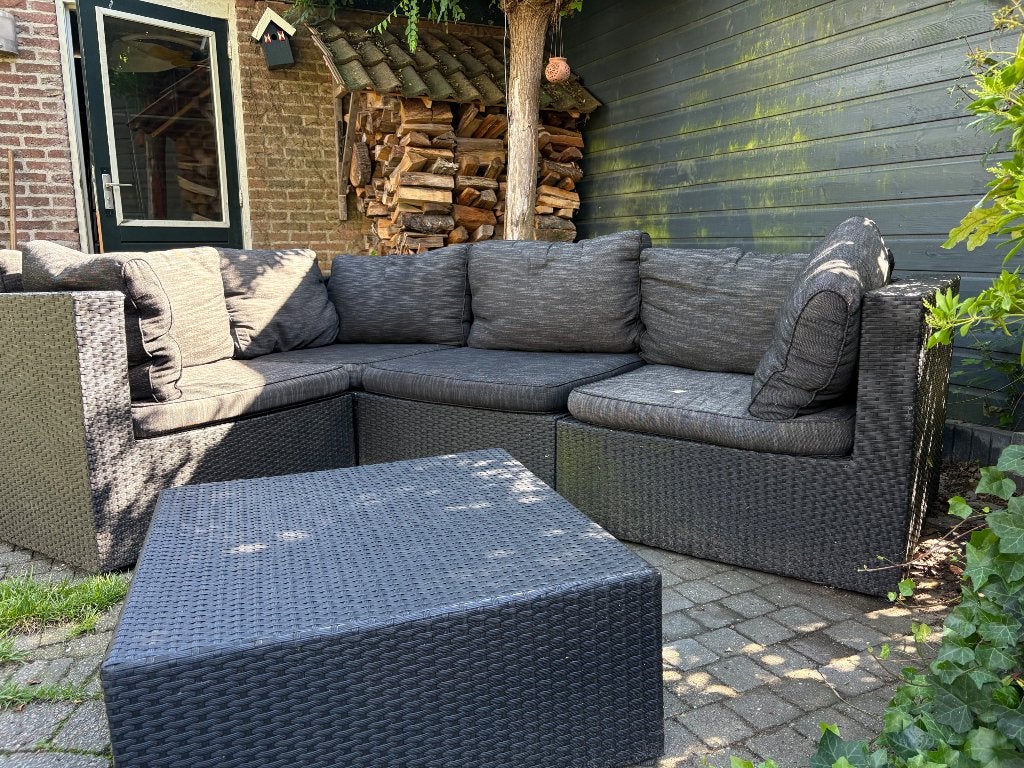 Tuinmeubel, Ophalen, 5 zitplaatsen, Kunststof, Gebruikt