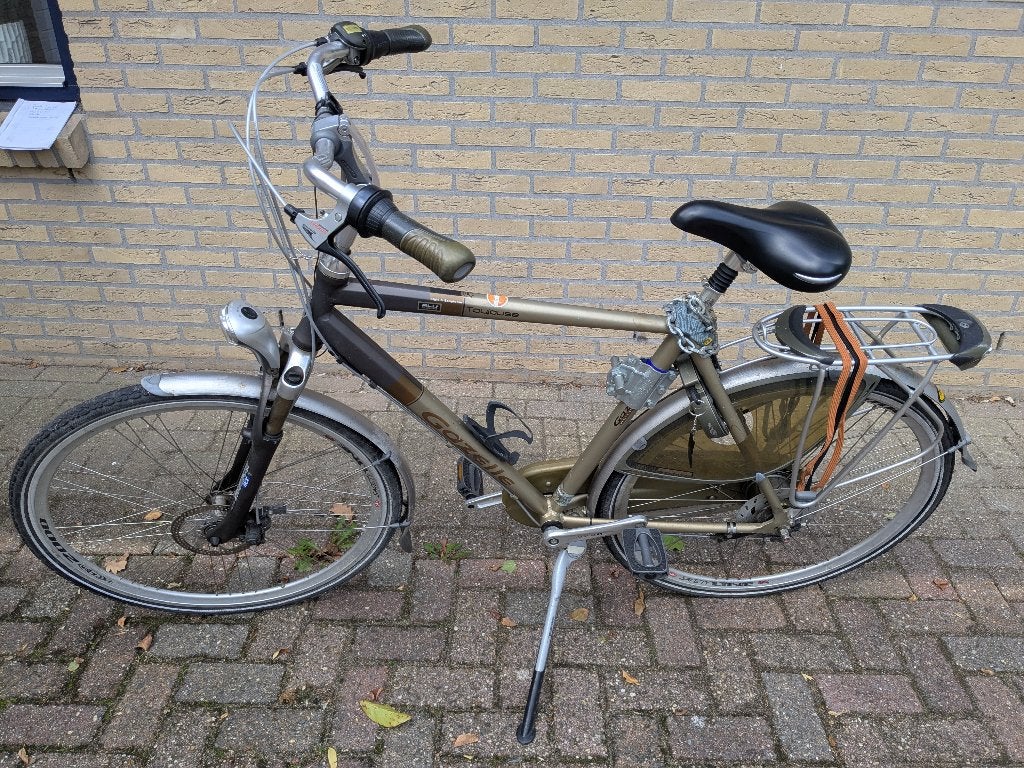 Gazelle herenfiets Toulouse, Fietsen en Brommers, Fietsen | Heren | Herenfietsen, Ophalen, Gebruikt, Versnellingen, Schijfrem