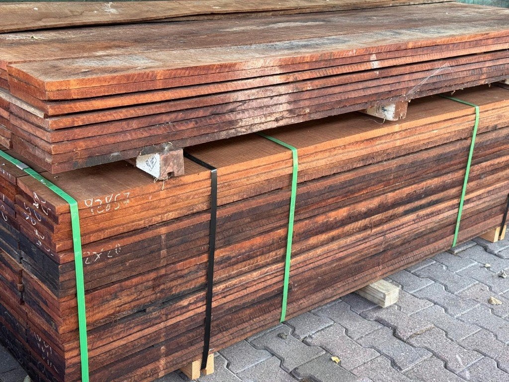 Hardhout Angelim Vermelho, Ophalen, Palen, Nieuw, Hardhout
