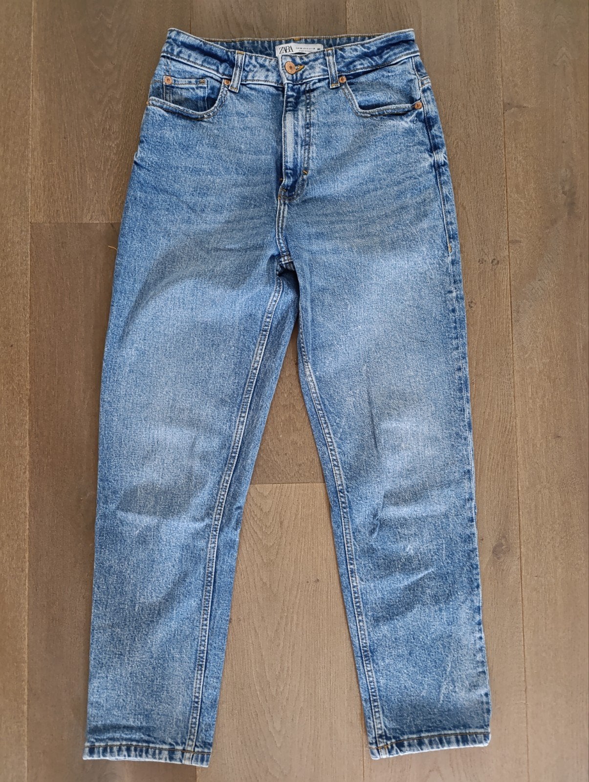 Zara mom fit jeans blauw maat 38, Blauw, Zara, Nieuw, Ophalen of Verzenden