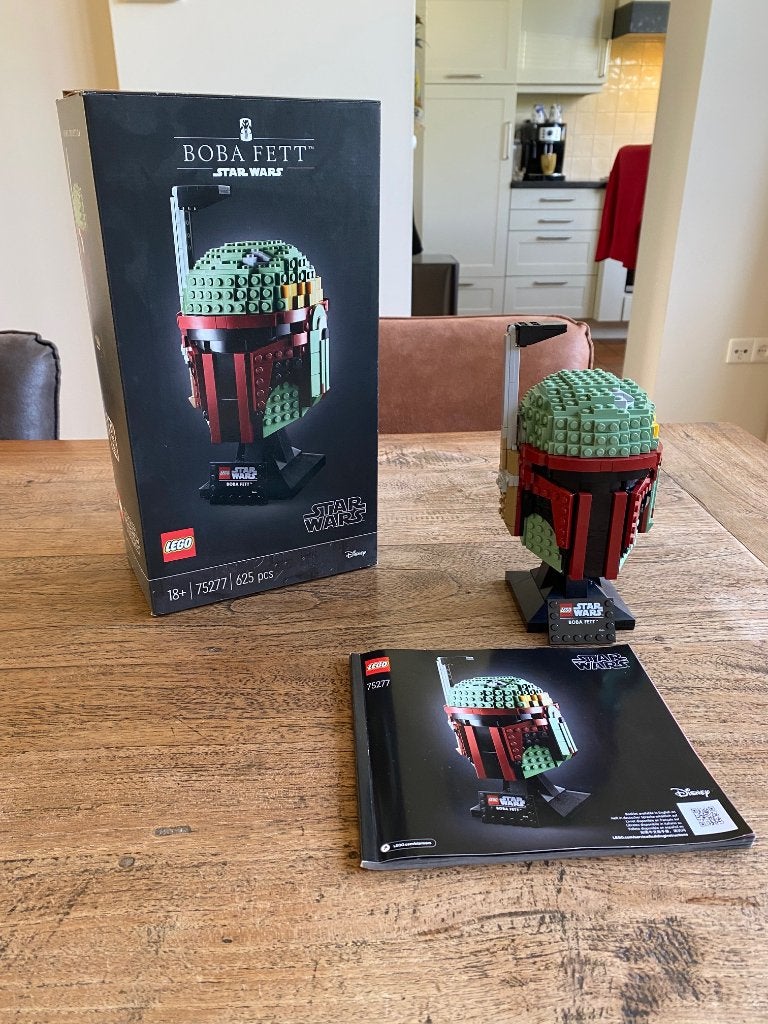 Lego Star Wars 75277 Boba Fett Helm compleet ZGAN, Compleet, Star Wars, Lego, Ophalen of Verzenden