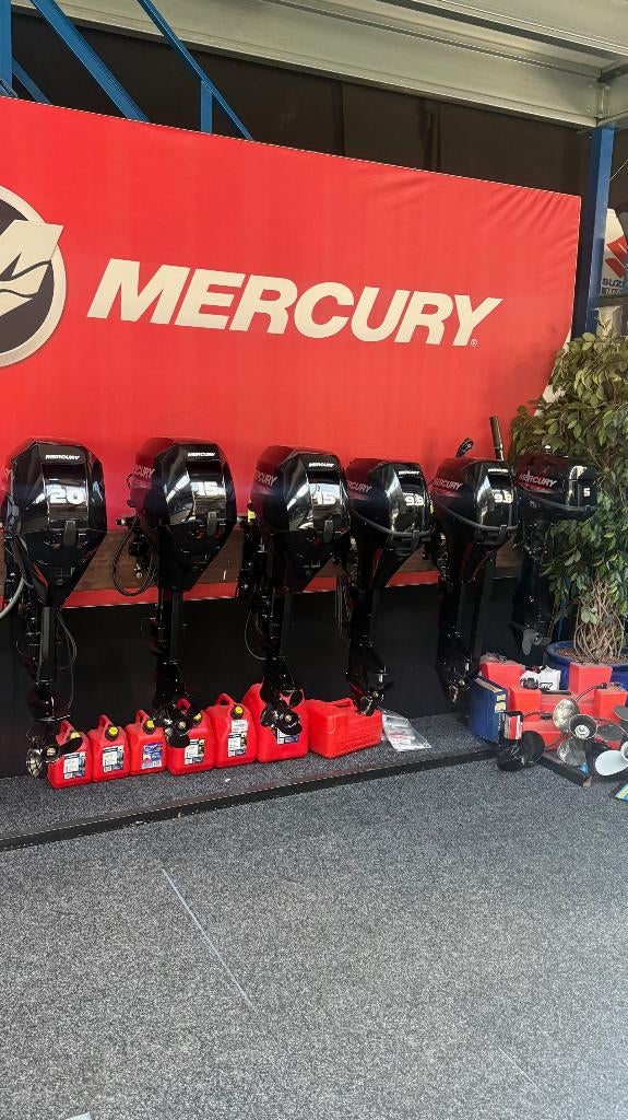 Mercury buitenboordmotoren met € 1000+ korting., Ophalen, 10 tot 30 pk, Nieuw, 3 tot 6 meter