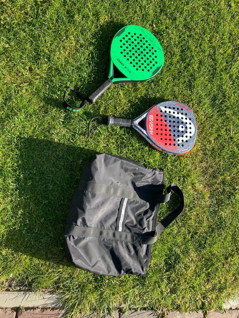 Twee padel rackets - Per stuk te koop, Ophalen, Gebruikt, Padelracket