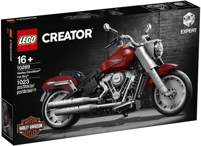 Lego Creator set 10269  Harley-Davidson Fat Boy, Lego, Nieuw, Ophalen of Verzenden, Compleet