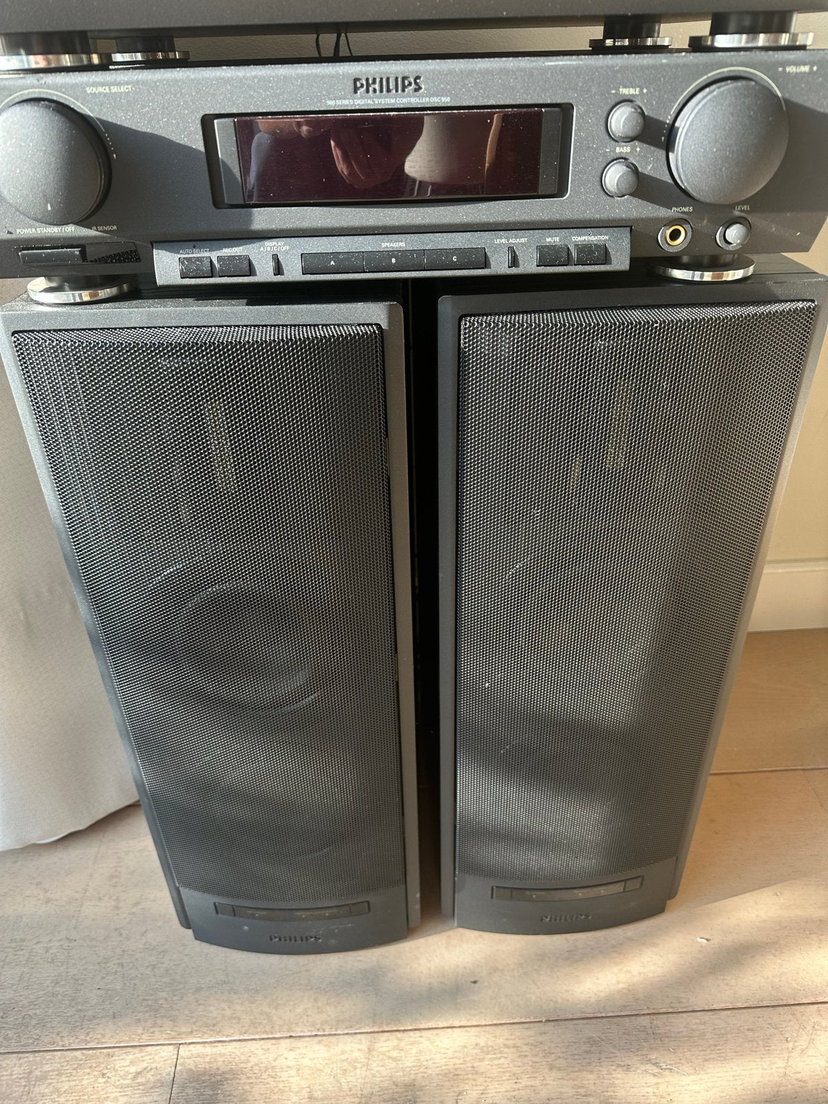 DSS -930 speaker set incl DSC-950, Ophalen, Philips, Gebruikt, Tuner of Radio