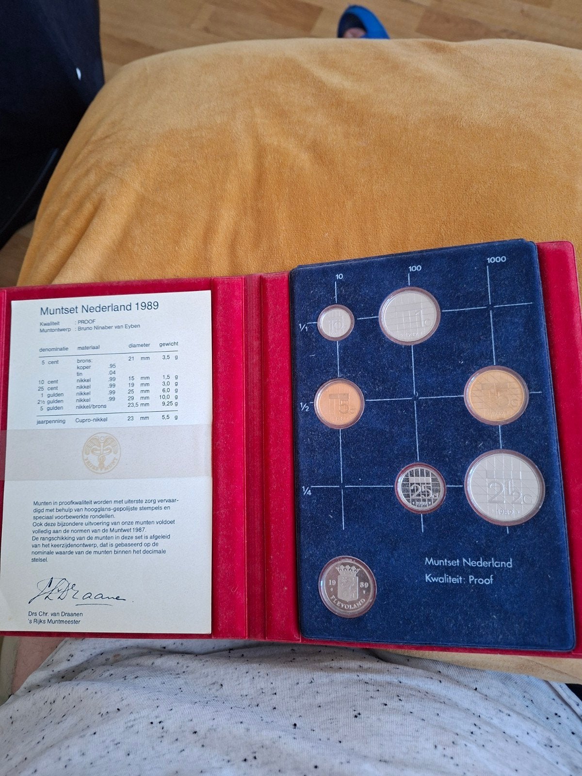 Muntset Nederland 1989 - Kwaliteit: Proof, Ophalen of Verzenden