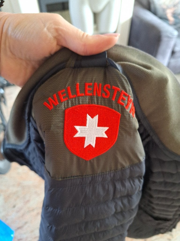 Wellensteyn groene winter jas mt XL, Kleding | Dames, Wellensteyn, Verzenden, Maat 46/48 (XL) of groter, Gedragen