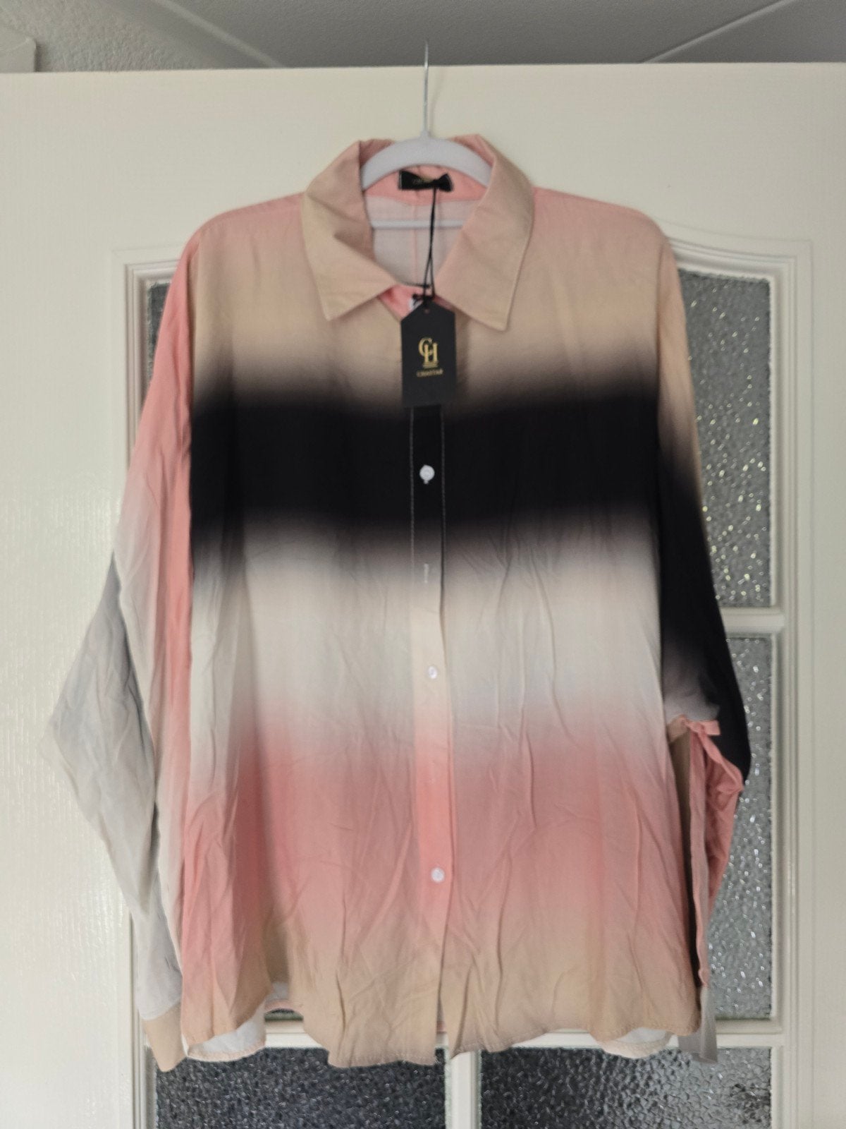 nieuwe blouse chastar 40 42 44, Kleding | Dames, Ophalen of Verzenden, Nieuw, Maat 42/44 (L), Beige