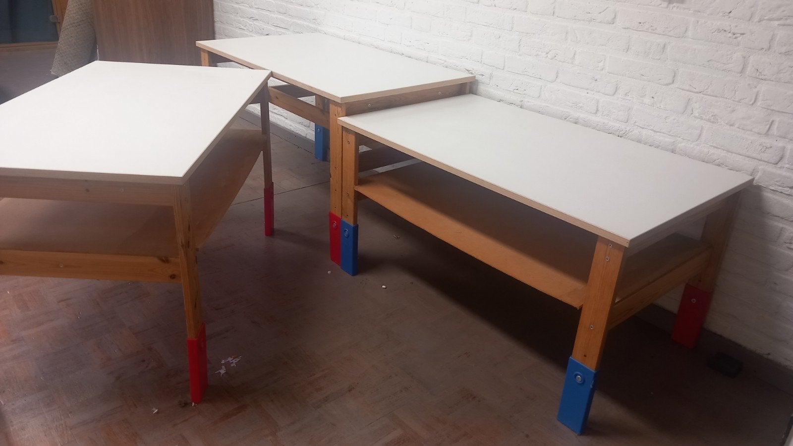 3x Ikea kindertafel/speeltafel. In hoogte verstelbaar. zgan., Ophalen, Gebruikt, 75 cm of meer, 60 cm of meer