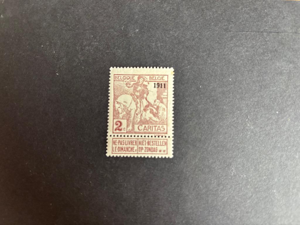 België Michel no. 82II, Postzegels en Munten, Postzegels | Europa | België, Ophalen of Verzenden