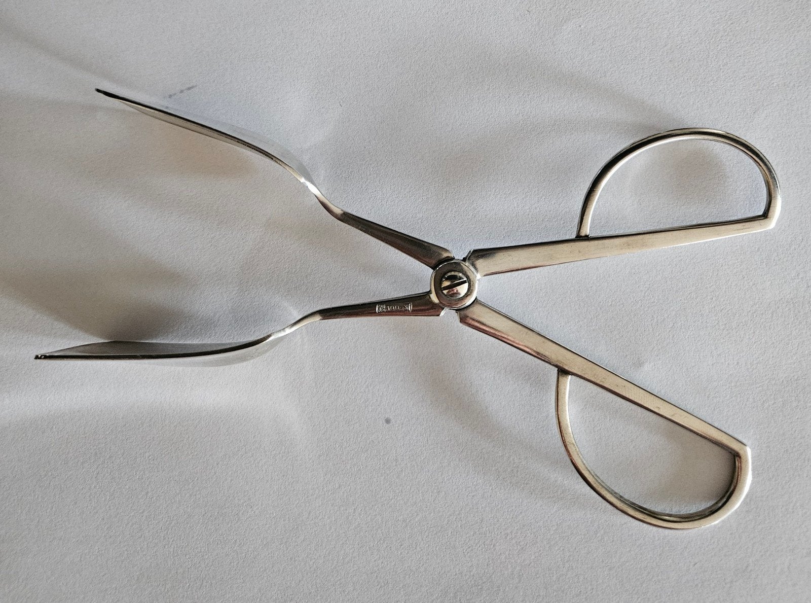 Antieke verzilverde WMF gebakstang/bonbontang model 100, Ophalen of Verzenden