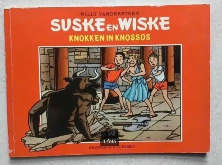 Suske en Wiske:knokken in Knossos door Willy Vandersteen, Boeken, Stripboeken, Eén stripboek, Ophalen of Verzenden, Gelezen
