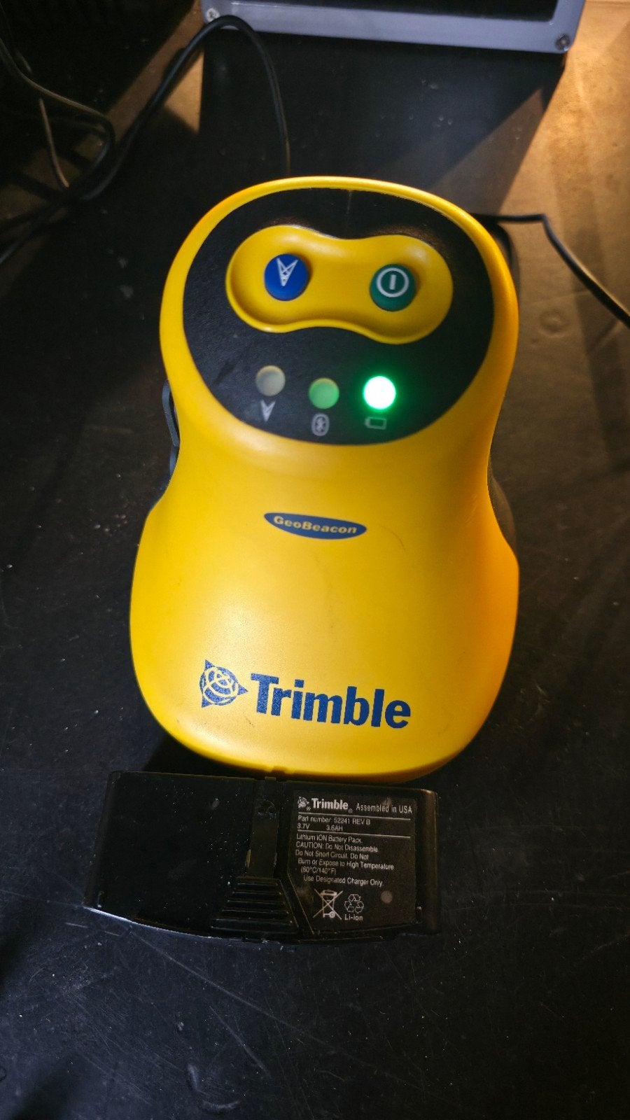 Trimble GeoBeacon GPS-ontvanger met accessoires, Ophalen, Gebruikt