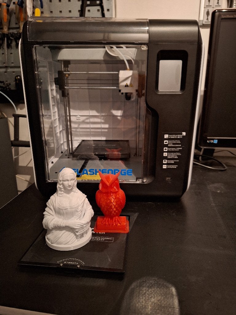 Flashforge Adventurer 3, Ophalen, Ingebouwde Wi-Fi, Zo goed als nieuw, Filament