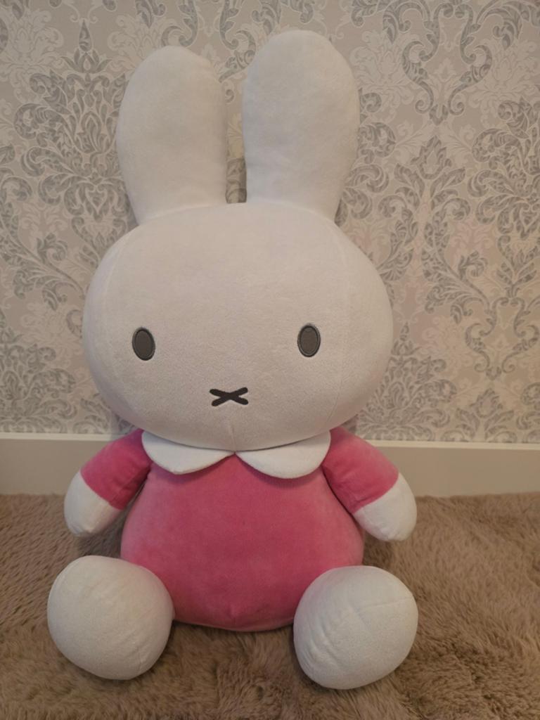 Nijntje knuffel 50cm - Zo goed als nieuw, Konijn, Nijntje, Ophalen of Verzenden, Zo goed als nieuw