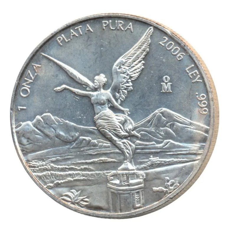 Mexico 1 ounce zilver 2006 Libertad, Ophalen of Verzenden, Zilver
