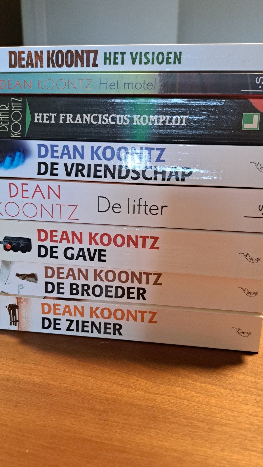 9 boeken van Dean Koontz - Thrillers en spanning, Ophalen of Verzenden