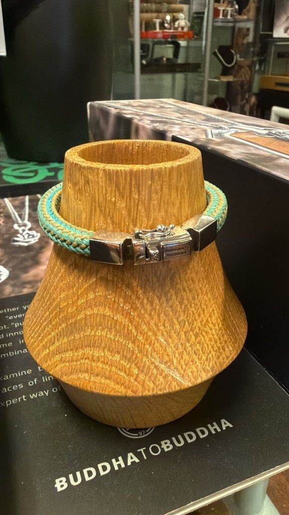 BUDDHA TO BUDDHA ARMBAND TYPE 780TQ C+ DENISE CORD € 89,95, Ophalen of Verzenden, Zo goed als nieuw, Zilver, Zilver