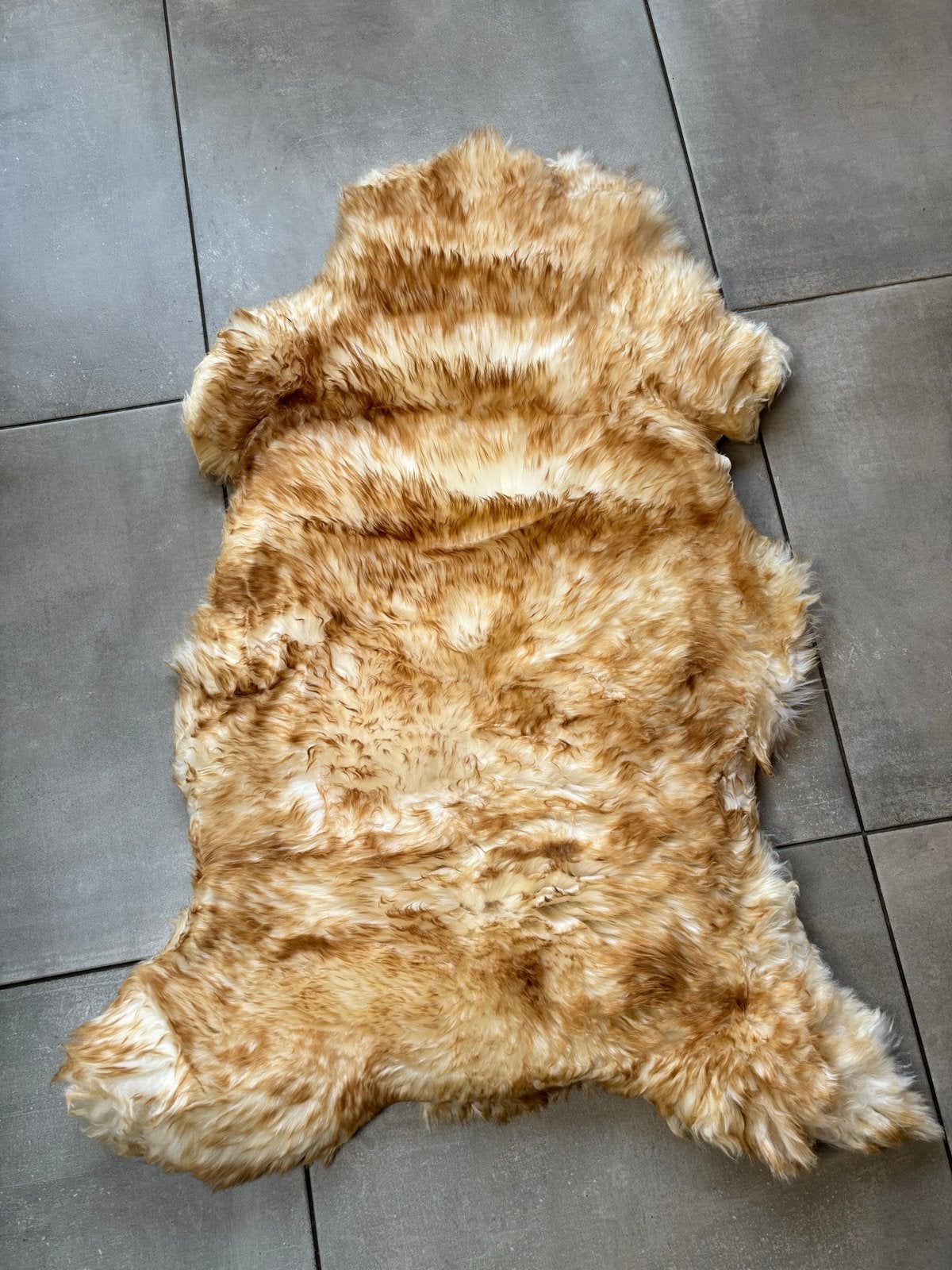 Nieuwe lichtbruine schapenvacht 125x80 cm, Huis en Inrichting, Info@natuurvachten.nl, 100 tot 150 cm, Bruin, Nieuw
