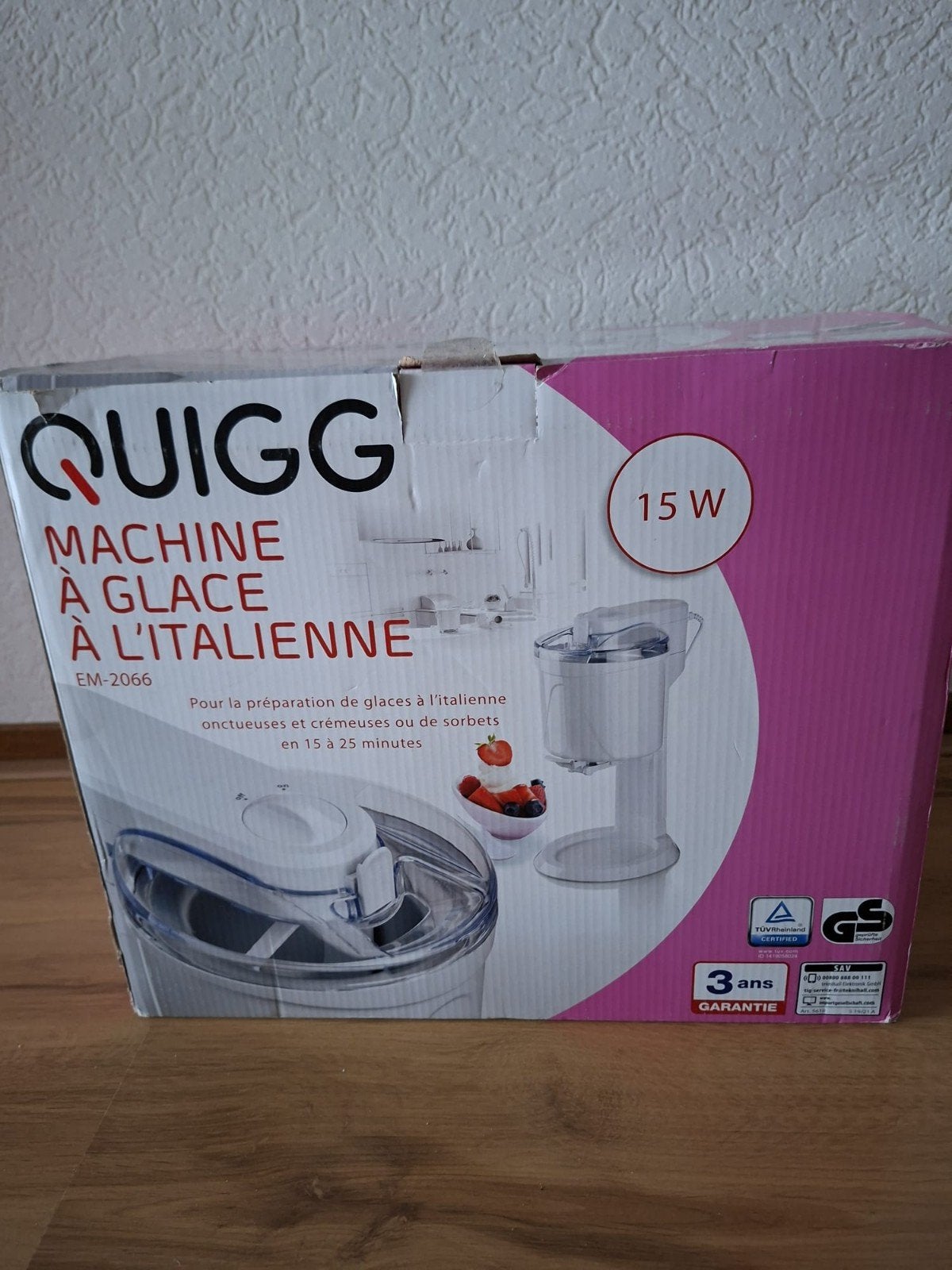 IJsmachine nieuw in doos, Ophalen of Verzenden, Nieuw