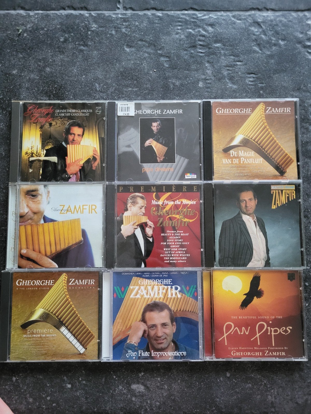 Gheorghe zamfir 9 cd's collectie partij, Ophalen of Verzenden, Gebruikt