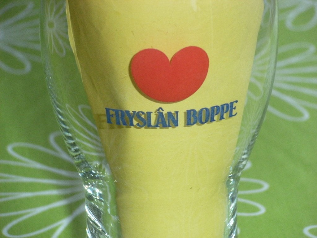 Heineken Fryslân Boppe bierglas, Verzamelen, Ophalen of Verzenden, Zo goed als nieuw, Glas of Glazen, Heineken