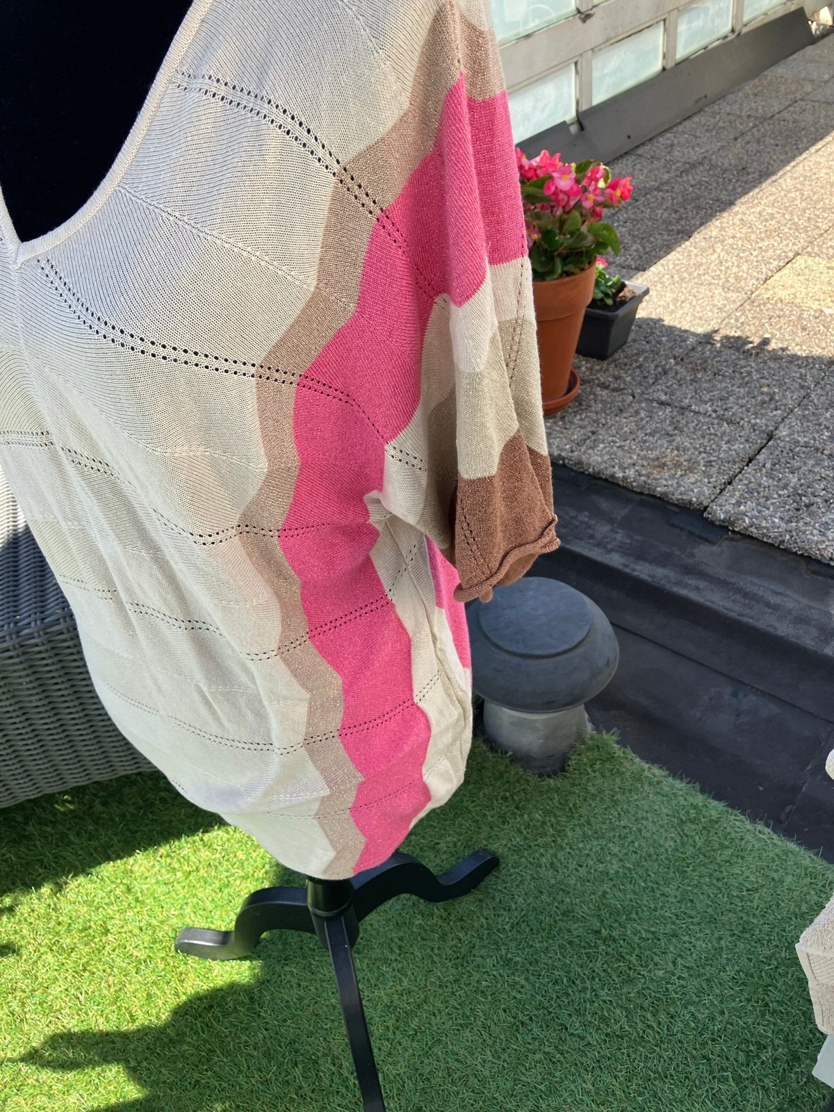 Shirtje Leo&Ugo maat 40, Maat 38/40 (M), Meerkleurig, Ophalen of Verzenden, Korte mouw