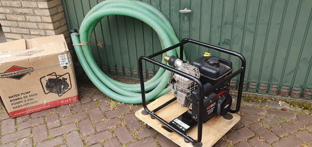 Waterpomp Briggs&Stratton WP2-60, Ophalen, Zo goed als nieuw, Hout, Overige typen