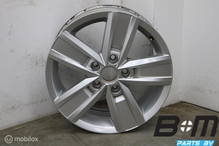 Org. 1 losse 17 inch velg VW Transporter T6 7E0601025P, Auto-onderdelen, Gebruikt, Velg(en)