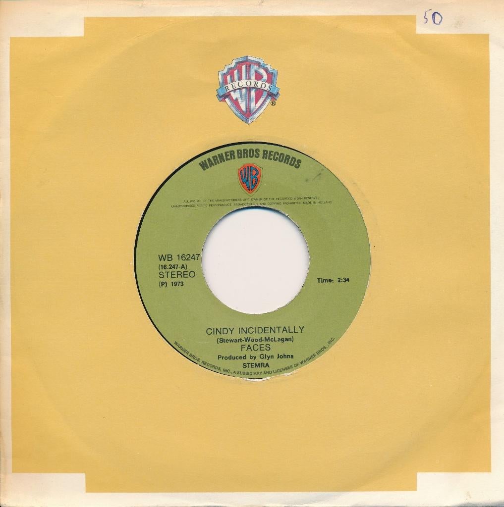 2650 Faces - Cindy incidentally (1973), Ophalen of Verzenden, Gebruikt, Pop