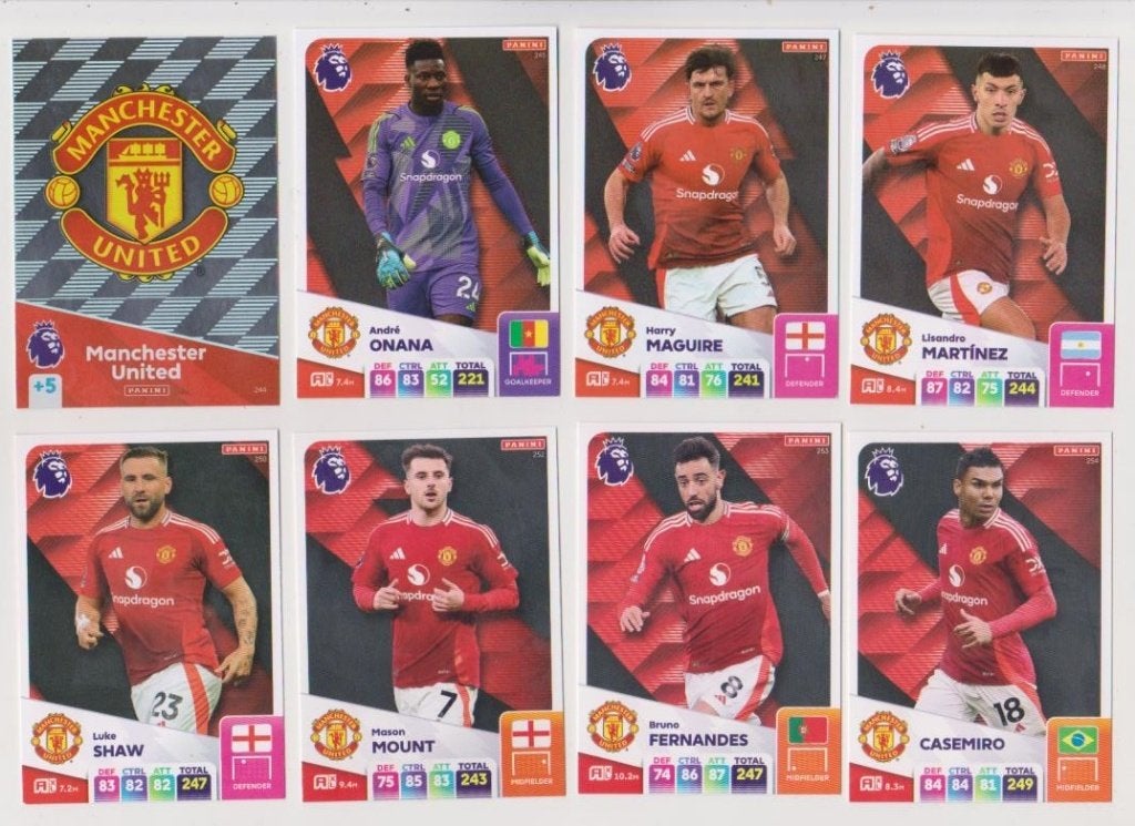 Panini krt English Premier League 2025, sz 2024-2025, Verzenden, Zo goed als nieuw, Buitenlandse clubs, Poster, Plaatje of Sticker