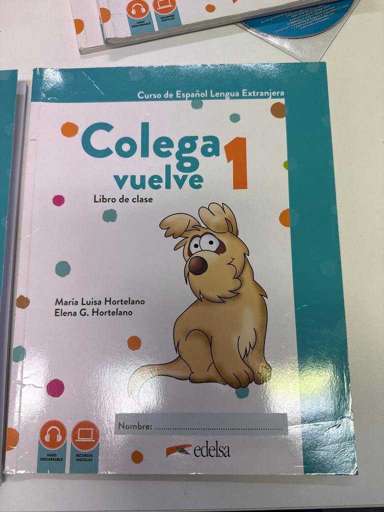 Colega vuelve 1 - Spaans leerboek en werkboek, Boeken, Taal | Spaans, Ophalen of Verzenden, Zo goed als nieuw, Non-fictie