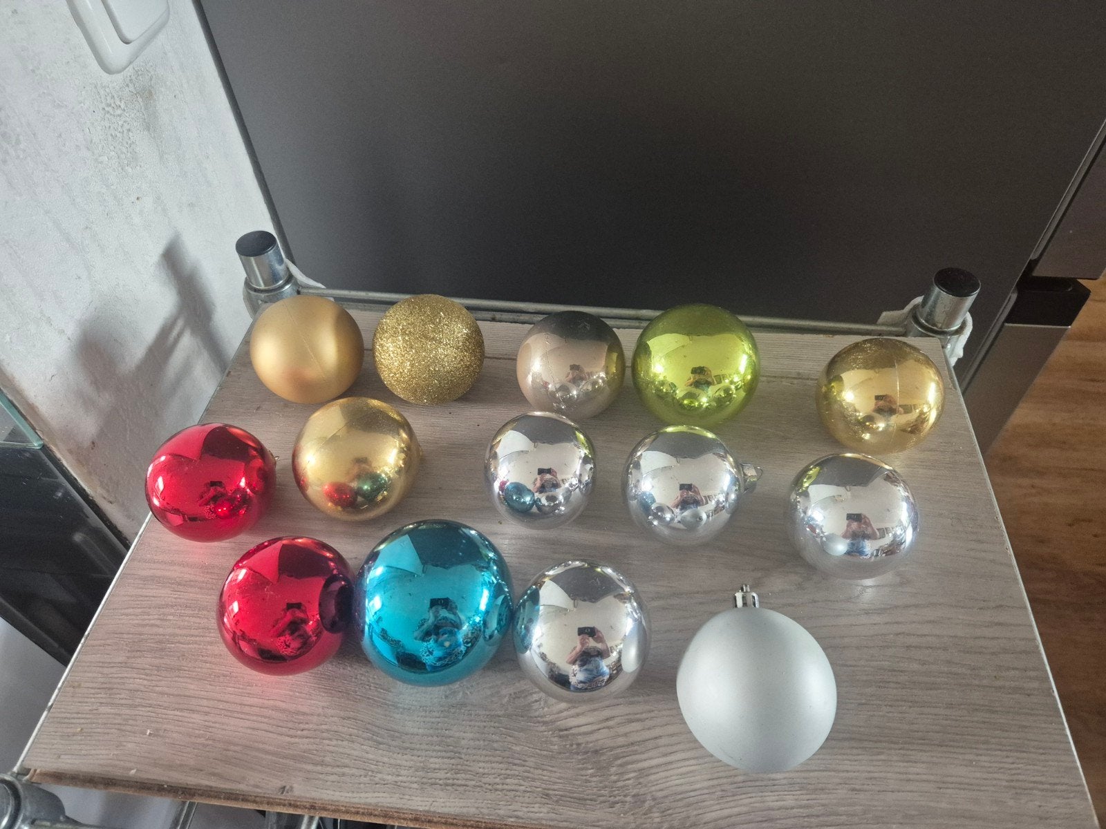 14 kerstballen, Diversen, Ophalen of Verzenden, Zo goed als nieuw