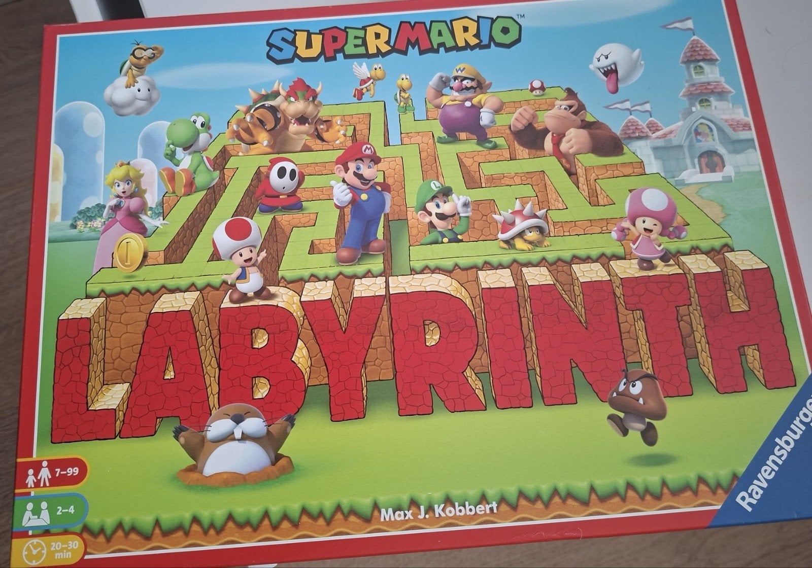 Super Mario Labyrinth Bordspel - Ravensburger, Ophalen of Verzenden
