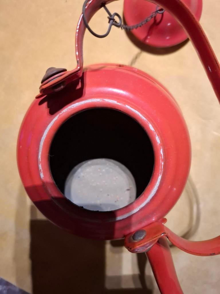 Water ketel kleur oranje rood, Ophalen of Verzenden