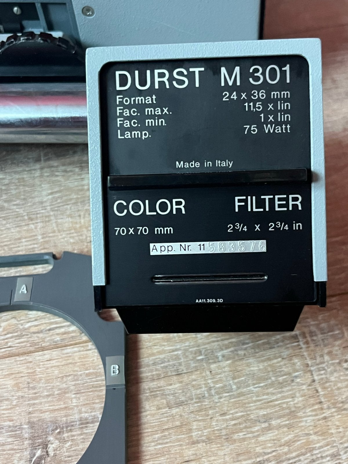 Compleet: Durst M 301 Doka + onderdelen - Vintage Vergroter, Audio, Tv en Foto, Fotografie | Doka Toebehoren, Ophalen of Verzenden