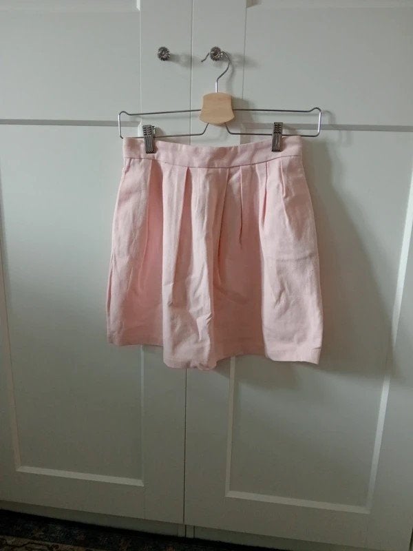 zomers kort stradivarius rokje, Verzenden, Zo goed als nieuw, Roze, Maat 36 (S)