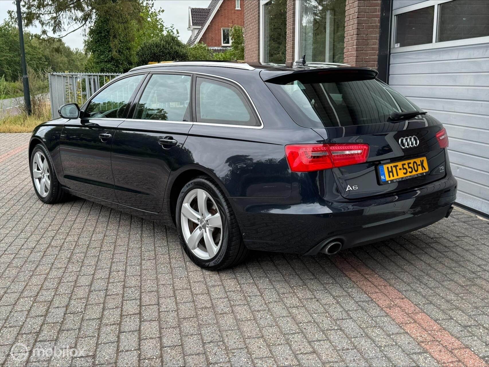 Audi A6 Avant 2.8 FSI QUATTRO AUT LEDER/PANO/NAVI/AIRCO, Euro 5, Gebruikt, 2773 cc, Blauw