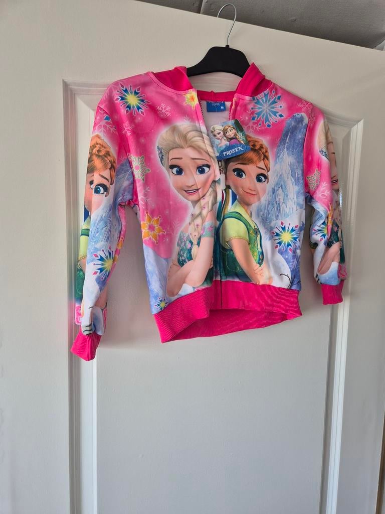 Frozen Elsa & Anna Roze Vestje voor Meisjes maat 122-128, Ophalen of Verzenden, Nieuw, Disney Frozen, Meisje