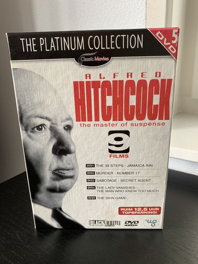DVD box Alfred Hitchcock NIEUW, Ophalen, Engels, Nederlands, 1940 tot 1960